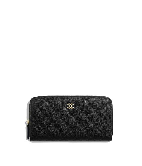 chanel long wallet size|chanel classic long zipped wallet.